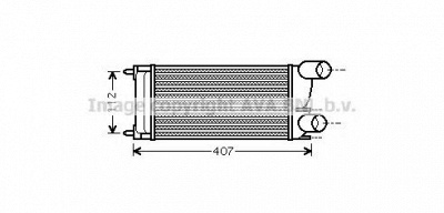 AVA QUALITY COOLING pe4337 -  Интеркулер